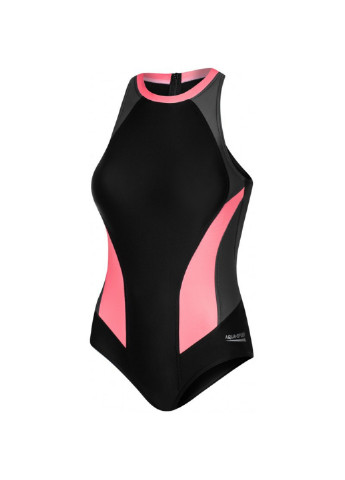 Черный летний закрытый купальник женский 40 Aqua Speed