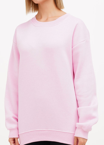 Рожевий світшот PrettyLittleThing однотонний (296036612)