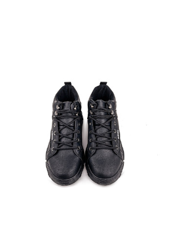 Черевики чоловічі чорні шкіряні Fashion ботинки (252453303)
