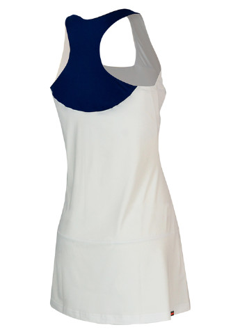 Белое спортивное платье короткое Babolat с логотипом
