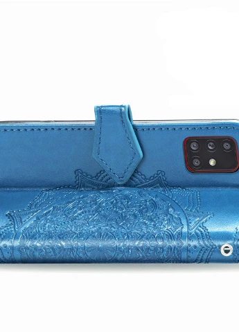 Кожаный чехол (книжка) Art Case с визитницей для Samsung Galaxy M31s Синий (is_00000038664_4) Epik (238479922)
