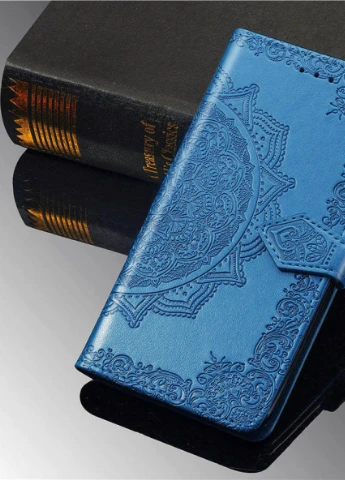 Кожаный чехол (книжка) Art Case с визитницей для Samsung Galaxy M31s Синий (is_00000038664_4) Epik (238479922)