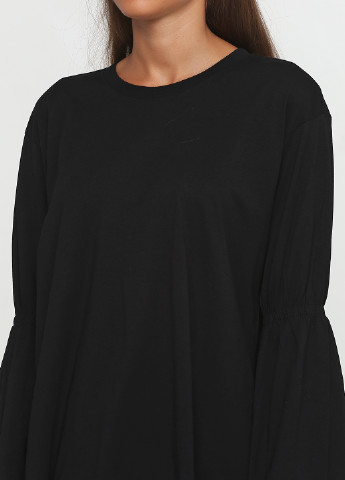Черная демисезонная блуза Monki