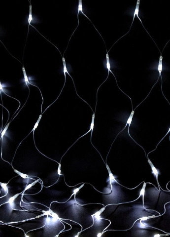 Светодиодная гирлянда сетка 150х120 см 120 LED 8 режимов свечения (30185-Нов) Холодный белый Francesco Marconi (251386128)