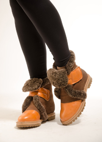 Оригінальні зимові черевики з натуральної замшевої шкіри INNOE ботинки (255110044)