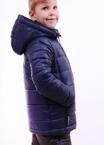 Темно-синяя зимняя зимняя удлиненная куртка k32 Luxik Зимняя куртка