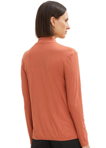 Персиковая блуза Tom Tailor