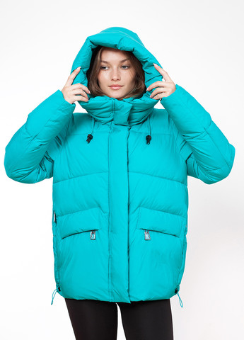 Бірюзова зимня куртка Peercat