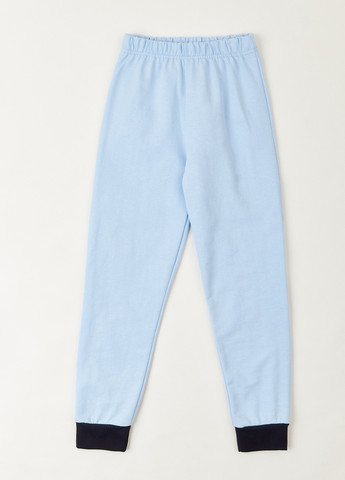 Блакитна зимня піжама (світшот, штани) dexter's