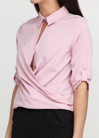 Розовая демисезонная блуза ZUBRYTSKAYA
