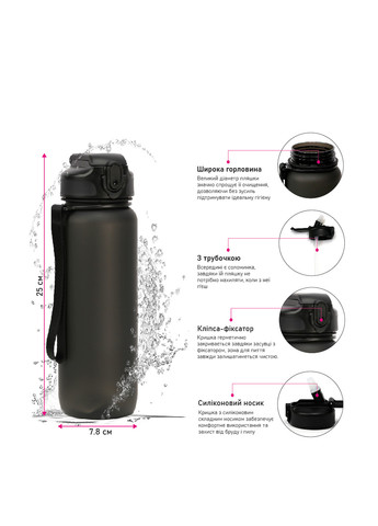 Пляшка, 800 мл Line Art (346139944)