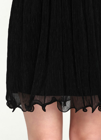 Чорна кежуал сукня кльош Francesca's однотонна