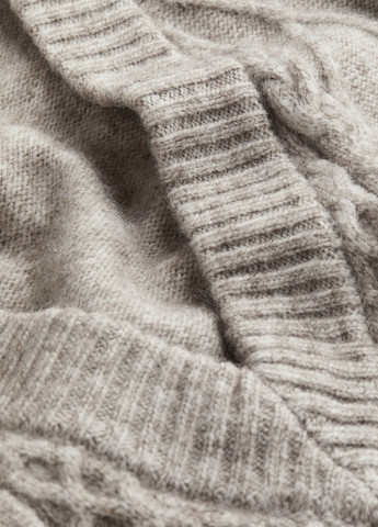 Светло-серый демисезонный пуловер пуловер H&M