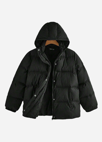 Чорна демісезонна куртка SHEIN