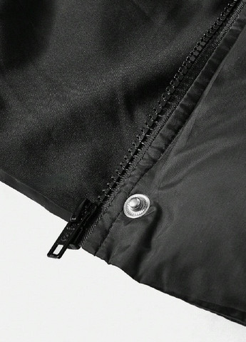 Чорна демісезонна куртка SHEIN