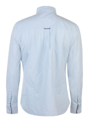 Светло-голубой кэжуал рубашка однотонная Lee Cooper