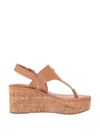 Коричневые босоножки Tommy Hilfiger с ремешком с логотипом, с пряжкой