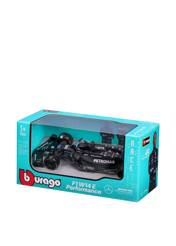 Автомодель Mersedes-AMG F1 W14 E Performance (1:43), 6,35х13,97х7 см Bburago (303498578)