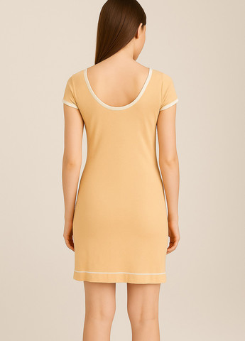 Пісочна кежуал сукня сукня-футболка Sassofono однотонна