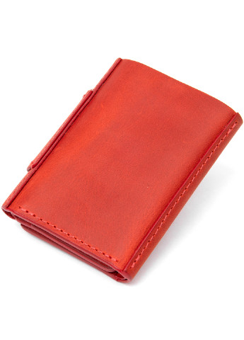 Жіночий шкіряний гаманець 8х10х1,5 см Grande Pelle (253490685)