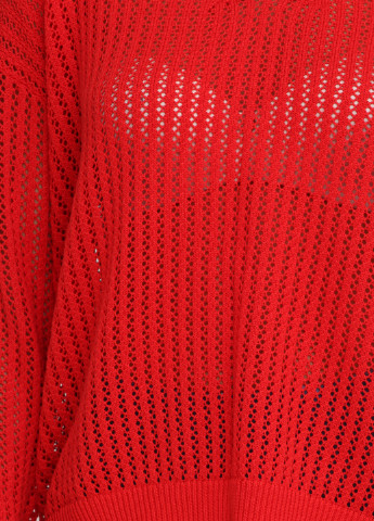 Красный демисезонный пуловер пуловер Intown