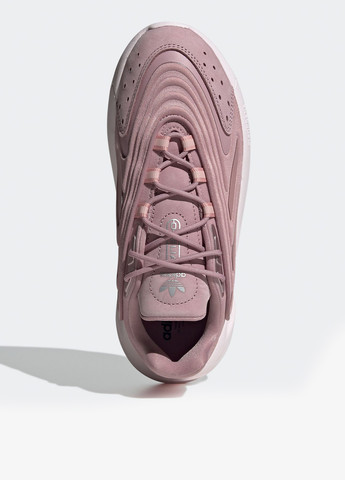 Рожево-лілові осінні кросівки adidas OZELIA ORIGINALS