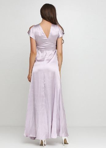Лілова вечірня сукня в стилі армпір Asos однотонна