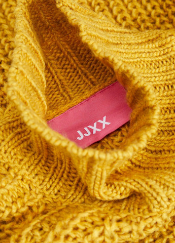 Горчичный демисезонный свитер JJXX