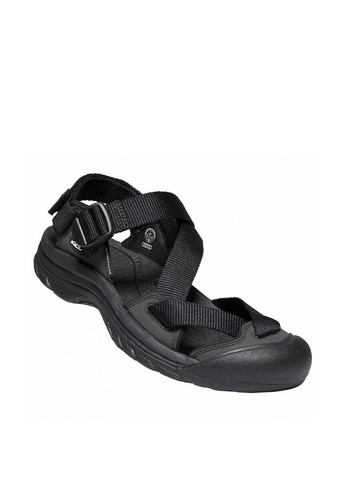 Черные босоножки Keen на липучке