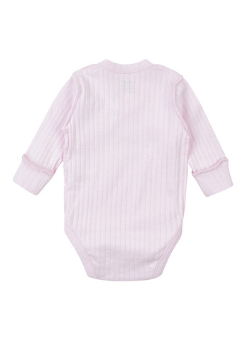 Рожевий демісезонний комплект (боді, повзунки, шапка) KRAKO