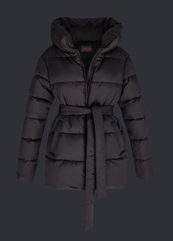 Чорна зимня куртка Gepur