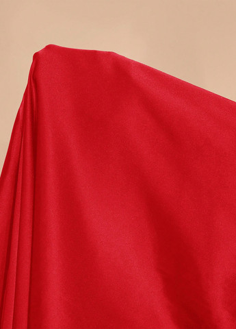 Червона вечірня сукня на одне плече SHEIN однотонна