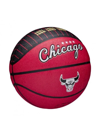 Мяч баскетбольный NBA Team City Collector BSKT Chicago Bulls р. 7 (WZ4003905XB7) Wilson (253678245)