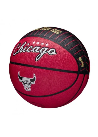Мяч баскетбольный NBA Team City Collector BSKT Chicago Bulls р. 7 (WZ4003905XB7) Wilson (253678245)
