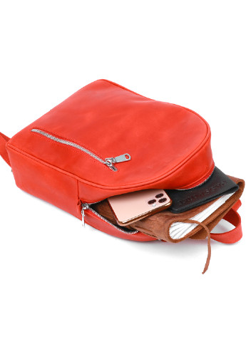 Жіночий шкіряний рюкзак 21х28х9 см Shvigel (253491452)