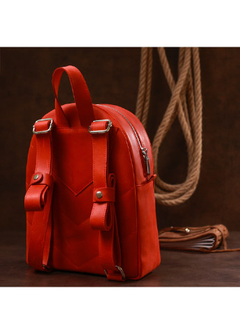 Жіночий шкіряний рюкзак 21х28х9 см Shvigel (253491452)