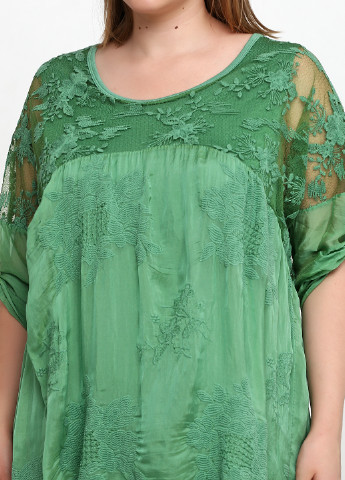 Зеленое кэжуал платье оверсайз New Collection однотонное