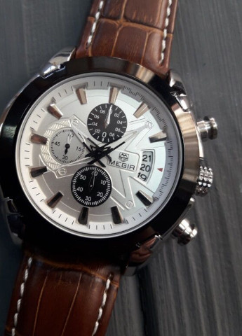 Чоловічі Годинники 2020 Montre кварцові класичні Megir (226710862)