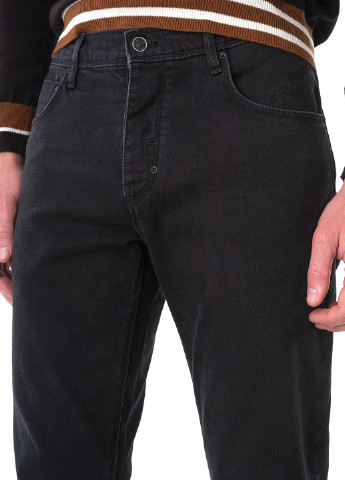 Черные демисезонные джинсы Antony Morato