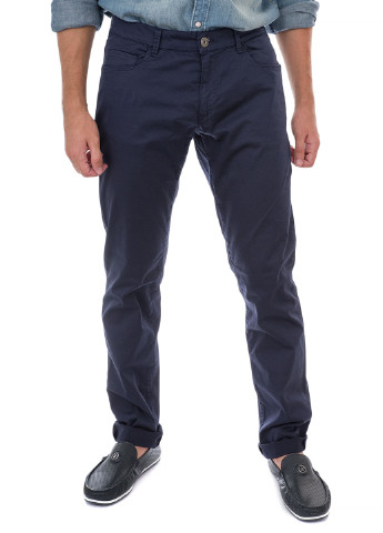 Темно-серые кэжуал демисезонные прямые брюки Trussardi Jeans
