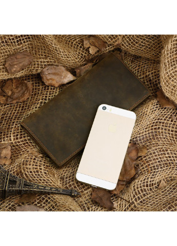 Мужской кожаный кошелек 9х19 см Vintage (252133062)