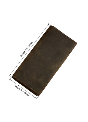 Мужской кожаный кошелек 9х19 см Vintage (252133062)