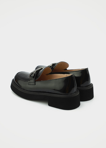 Respect Туфлі лофери чорний з натуральна шкіра, україна — демісезон (329998061)