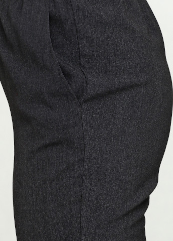 Темно-серые классические демисезонные зауженные брюки BRANDTEX CLASSIC