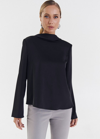 Чёрная блуза Gepur