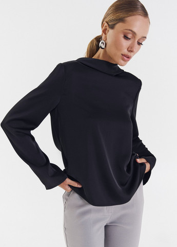 Чёрная блуза Gepur