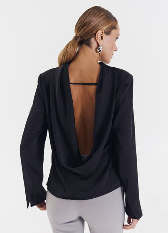 Чёрная блуза Gepur