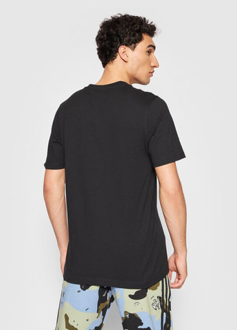 Черная футболка h06642 adidas adicolor Classics Trefoil