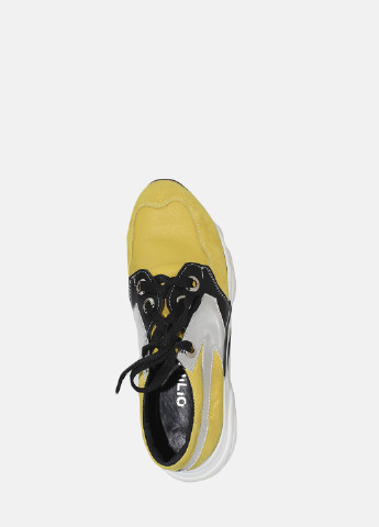 Желтые демисезонные кроссовки re913 жёлтый Emilio