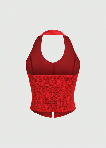 Красная блуза SHEIN